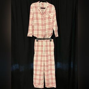 Victoria Secret Red & White PJ Set
